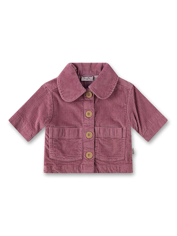 Sanetta Kidswear Kurtka sztruksowa w kolorze fioletowym rozmiar: 140