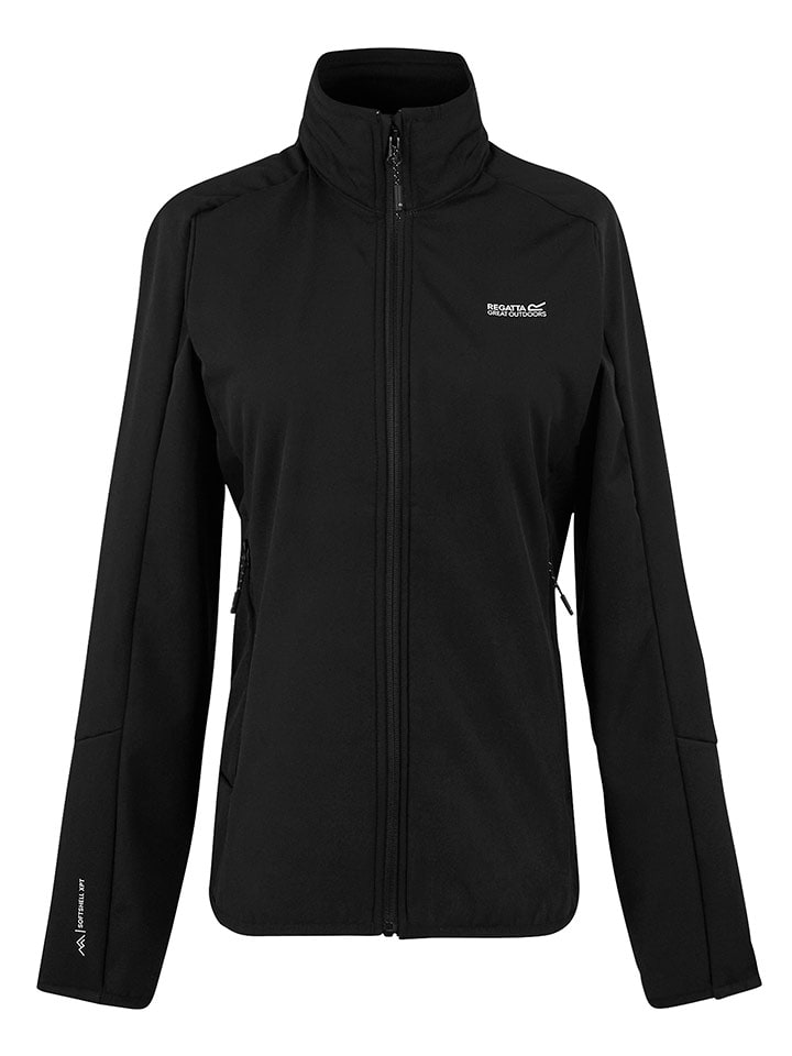 Regatta Kurtka softshellowa "Moutdale" w kolorze czarnym rozmiar: 46