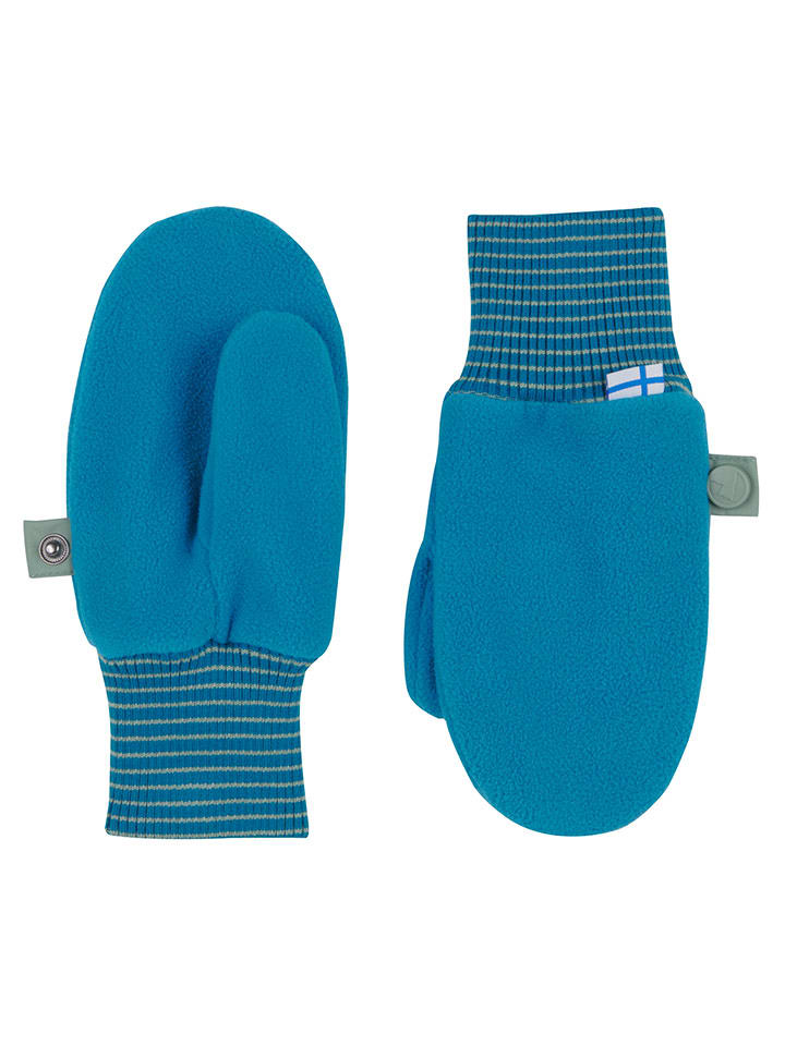 finkid Rękawiczki funkcyjne "PUPUJUSSI" w kolorze niebieskim rozmiar: 98-116