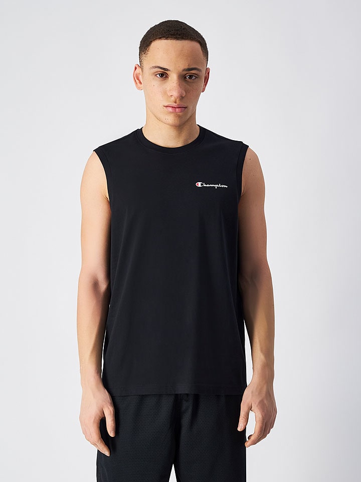 Champion Top w kolorze czarnym rozmiar: M
