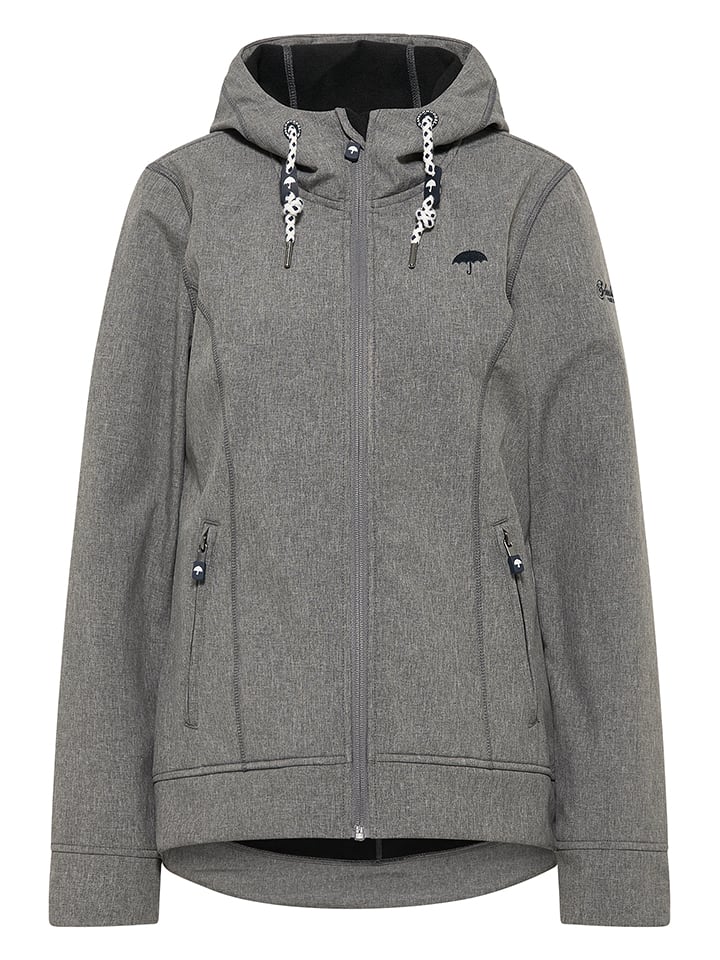 Schmuddelwedda Kurtka softshellowa w kolorze szarym rozmiar: XS