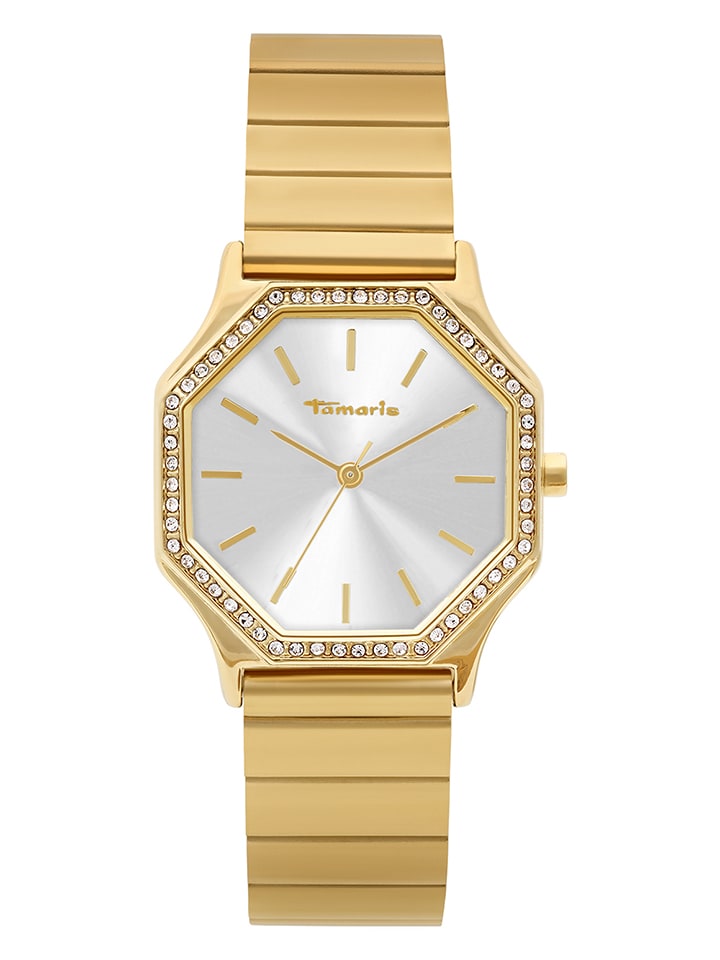 Tamaris Zegarek kwarcowy w kolorze złoto-białym rozmiar: onesize