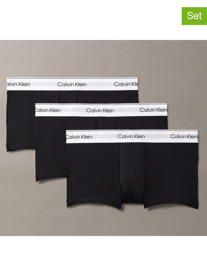 CALVIN KLEIN UNDERWEAR Bokserki (3 pary) w kolorze czarnym rozmiar: M