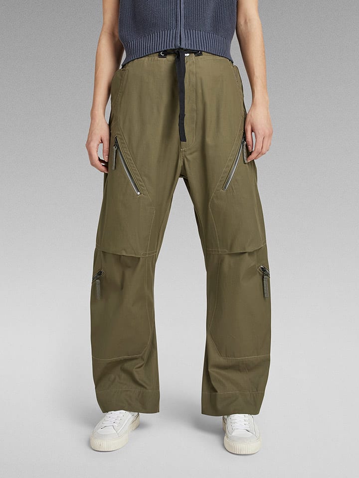 G-Star Spodnie w kolorze khaki rozmiar: W27