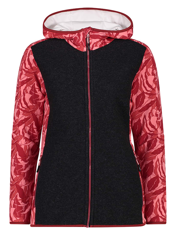 CMP Kurtka w kolorze czarno-czerwonym rozmiar: 38