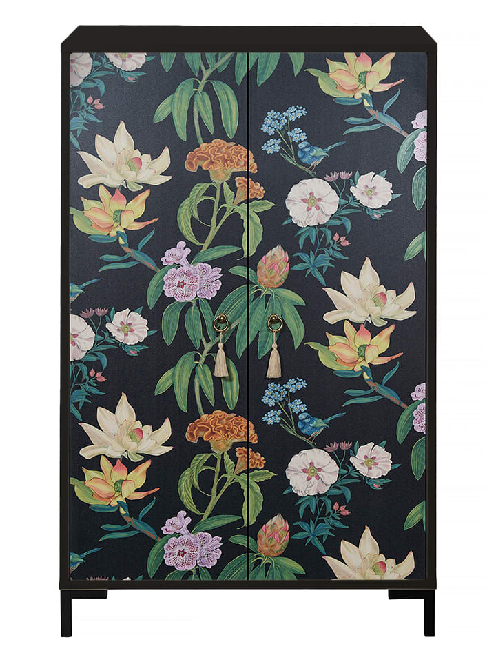 Madre Selva Komoda "Walter" ze wzorem - 75 x 122,5 x 40 cm rozmiar: onesize