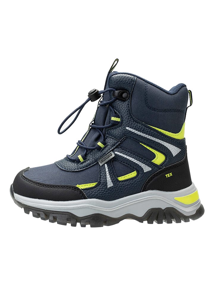 lamino Kozaki zimowe w kolorze granatowym rozmiar: 34