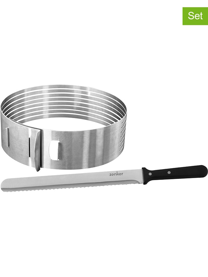 Zenker 2-częściowy zestaw do krojenia tortu rozmiar: onesize