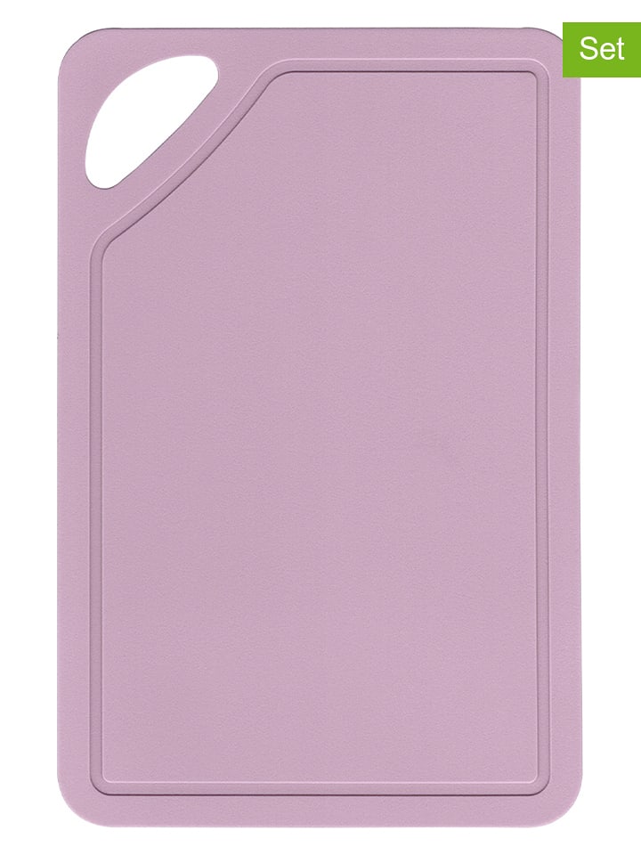 CandL Deski (2 szt.) w kolorze jasnoróżowym do krojenia - 26 x 17 cm rozmiar: onesize