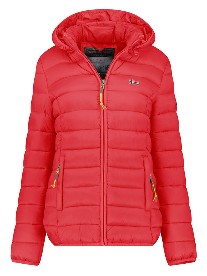 Geographical Norway Kurtka pikowana "Atikolor" w kolorze czerwonym rozmiar: 3XL