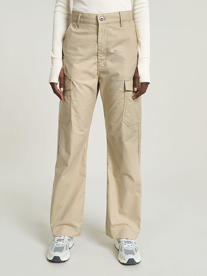 G-Star Bojówki w kolorze beżowym rozmiar: W27