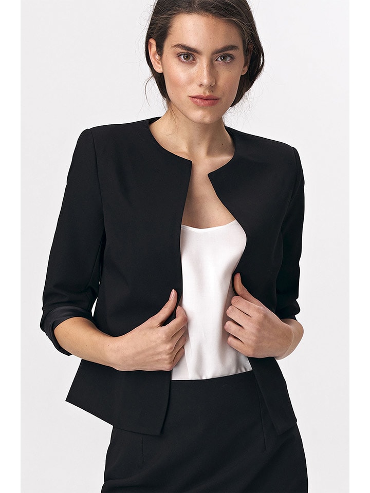 Nife Blezer w kolorze czarnym rozmiar: 40