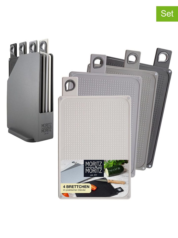 Moritz & Moritz 5-częściowy zestaw w kolorze szarym do krojenia rozmiar: onesize