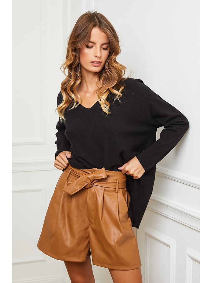 So Cachemire Sweter "Epural" w kolorze czarnym rozmiar: L