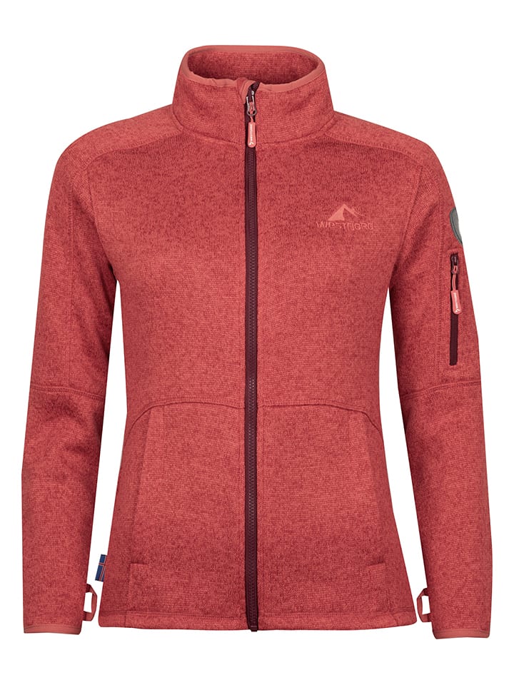 Westfjord Kurtka polarowa "Katla" w kolorze czerwonym rozmiar: XXL
