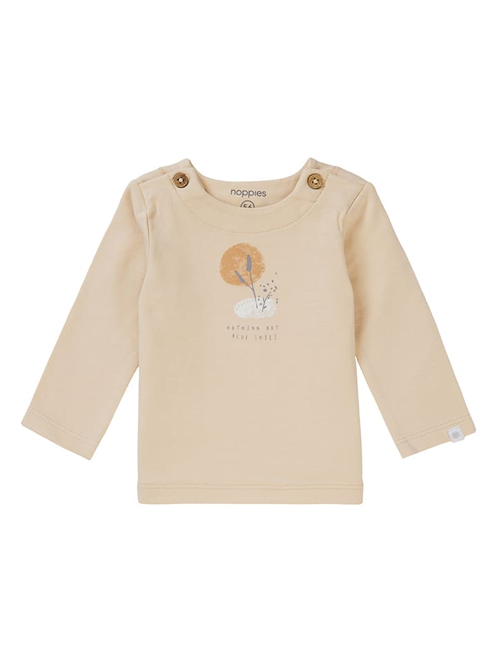 Noppies Koszulka "Bethal" w kolorze beżowym rozmiar: 56