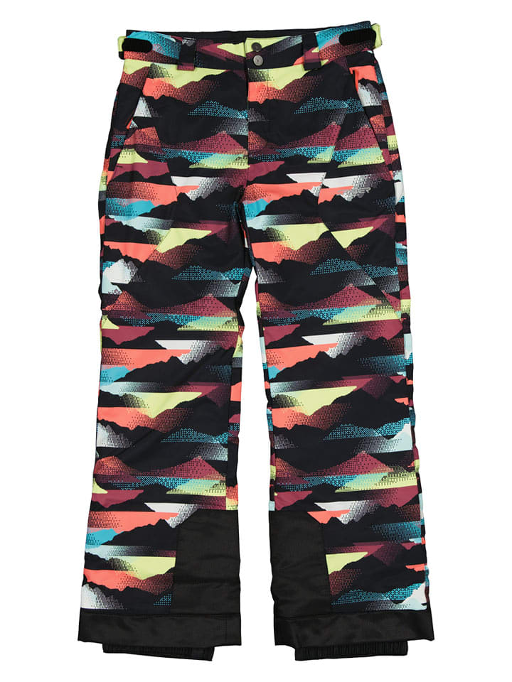 SPYDER Spodnie narciarskie "Olympia" w kolorze czarnym ze wzorem rozmiar: 152