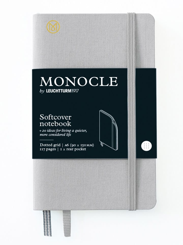 LEUCHTTURM1917 Notatnik w kolorze jasnoszarym w kropki - A6 rozmiar: onesize