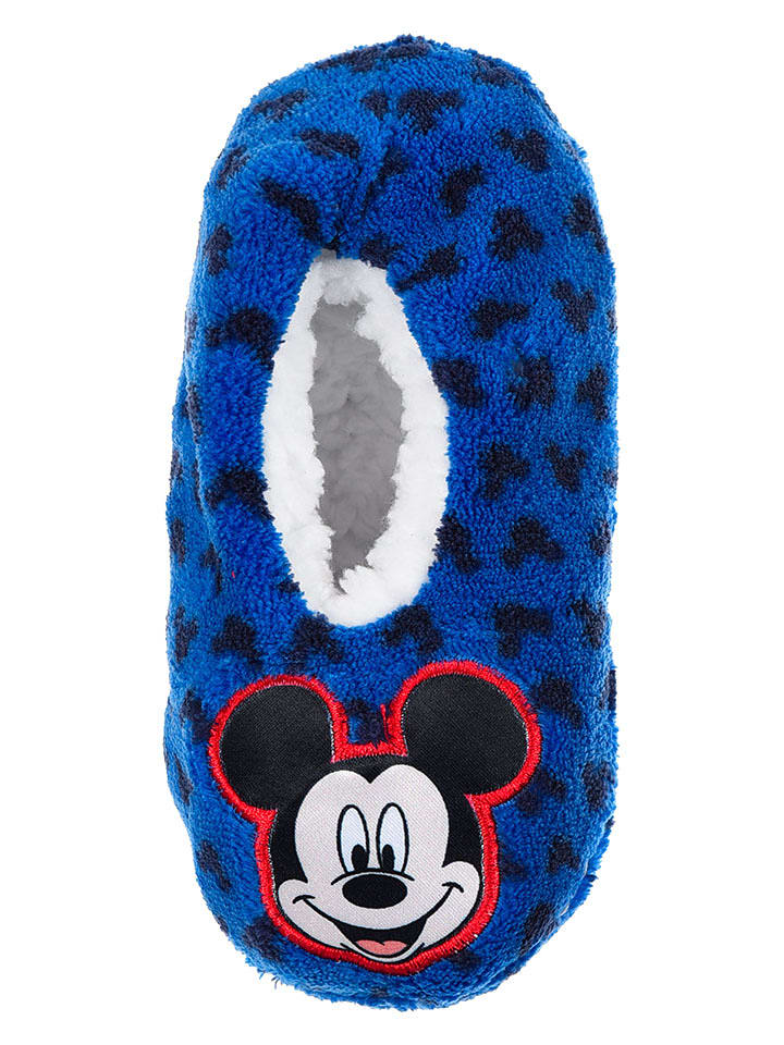 Disney Mickey Mouse Kapcie "Myszka Miki" w kolorze niebieskim rozmiar: 31-34