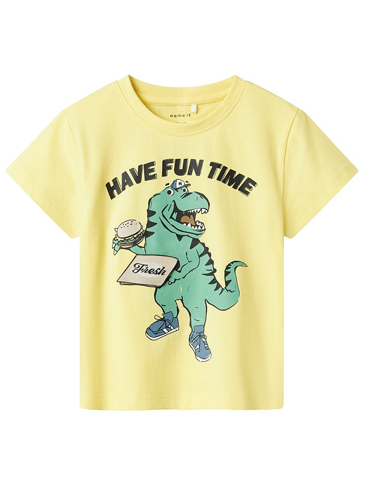 name it Koszulka w kolorze żółtym rozmiar: 92