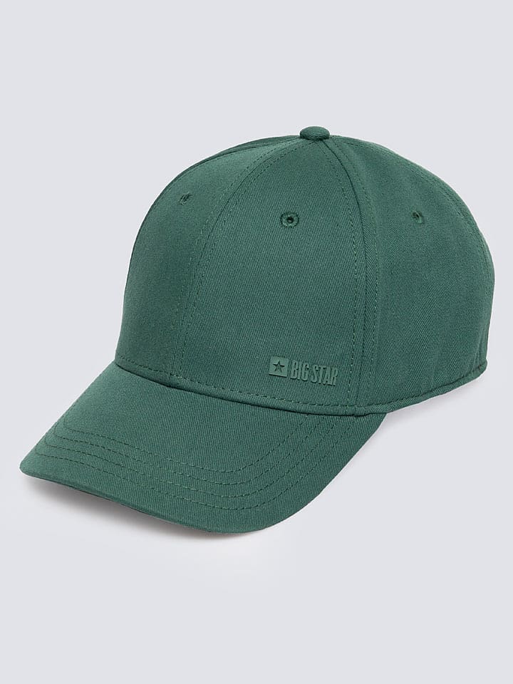 BIG STAR Czapka w kolorze zielonym rozmiar: onesize