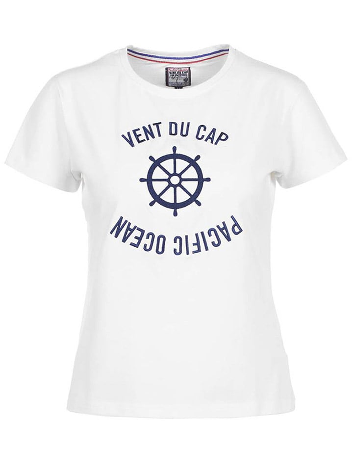 Peak Mountain Koszulka "Acheryl" w kolorze białym rozmiar: L