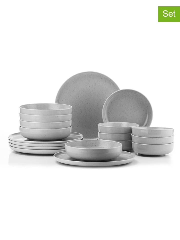 Hermia 18-częściowy zestaw w kolorze szarym rozmiar: onesize