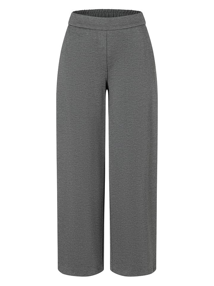 MAC Spodnie "Chiara" w kolorze antracytowym rozmiar: 34