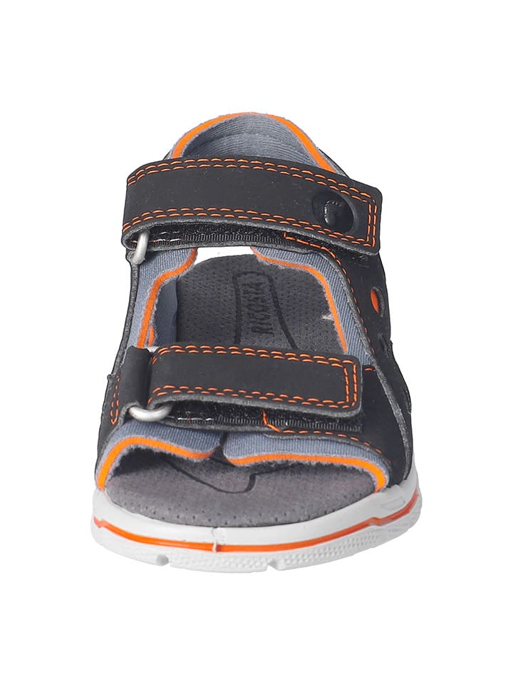 Ricosta Sandały "Miro" w kolorze czarno-szarym rozmiar: 28