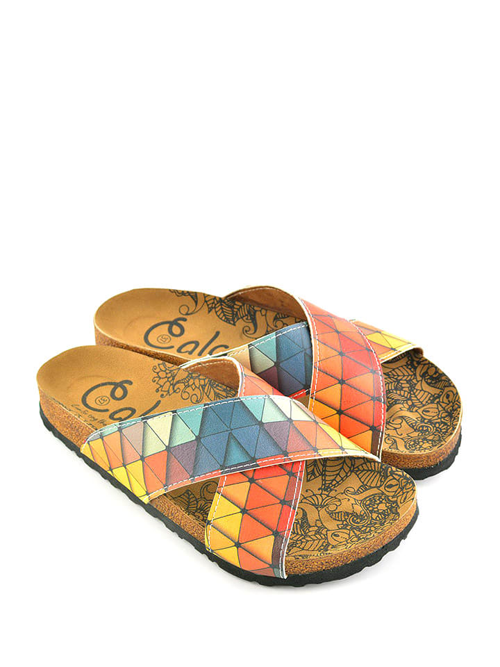 Calceo Klapki ze wzorem rozmiar: 36