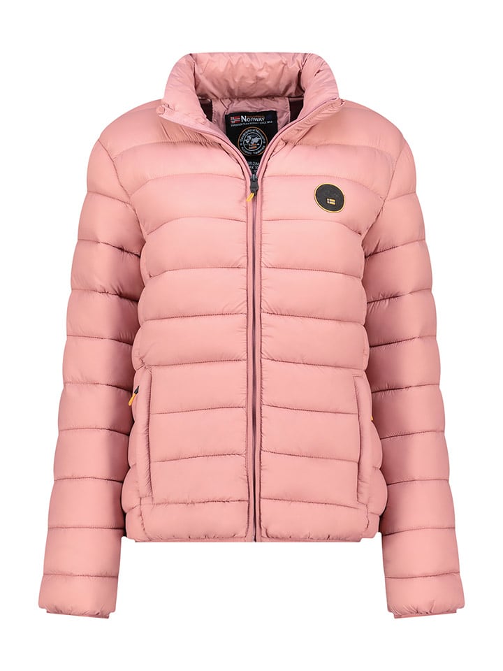 Geographical Norway Kurtka pikowana "Atikamap" w kolorze jasnoróżowym rozmiar: M