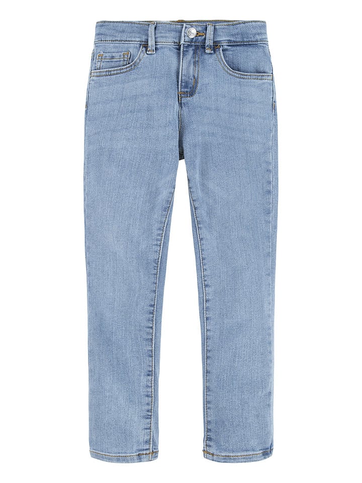 Levi's Kids Dżinsy - Skinny fit - w kolorze błękitnym rozmiar: 158