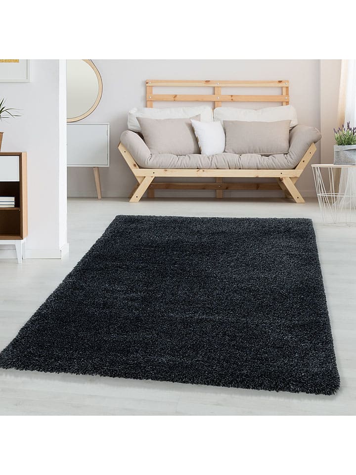 Conceptum Hypnose Dywan ''Fluffy 3500'' w kolorze antracytowym rozmiar: 80x250 cm