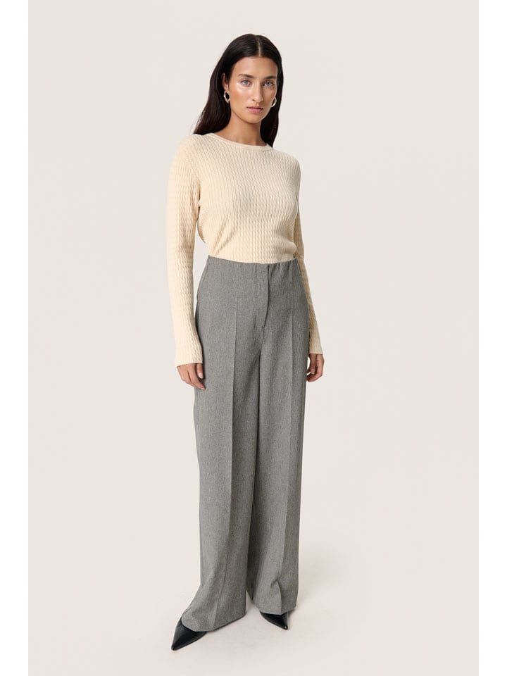 Soaked in Luxury Sweter w kolorze beżowym rozmiar: L