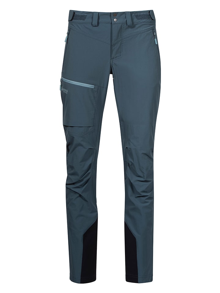 Bergans Spodnie softshellowe "Breheimen" w kolorze granatowym rozmiar: S