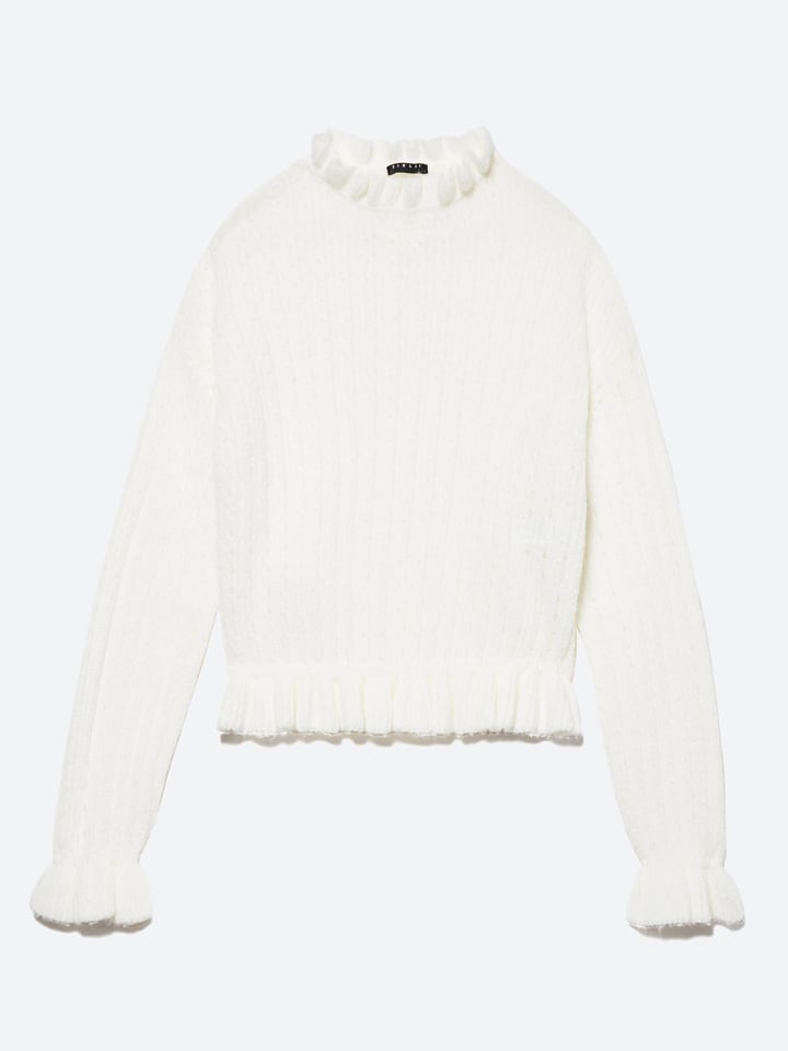 Sisley Sweter w kolorze białym rozmiar: 160