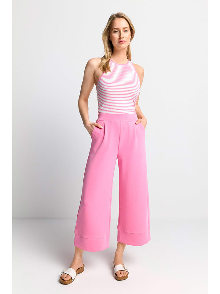 Rich & Royal Top w kolorze różowo-białym rozmiar: XS