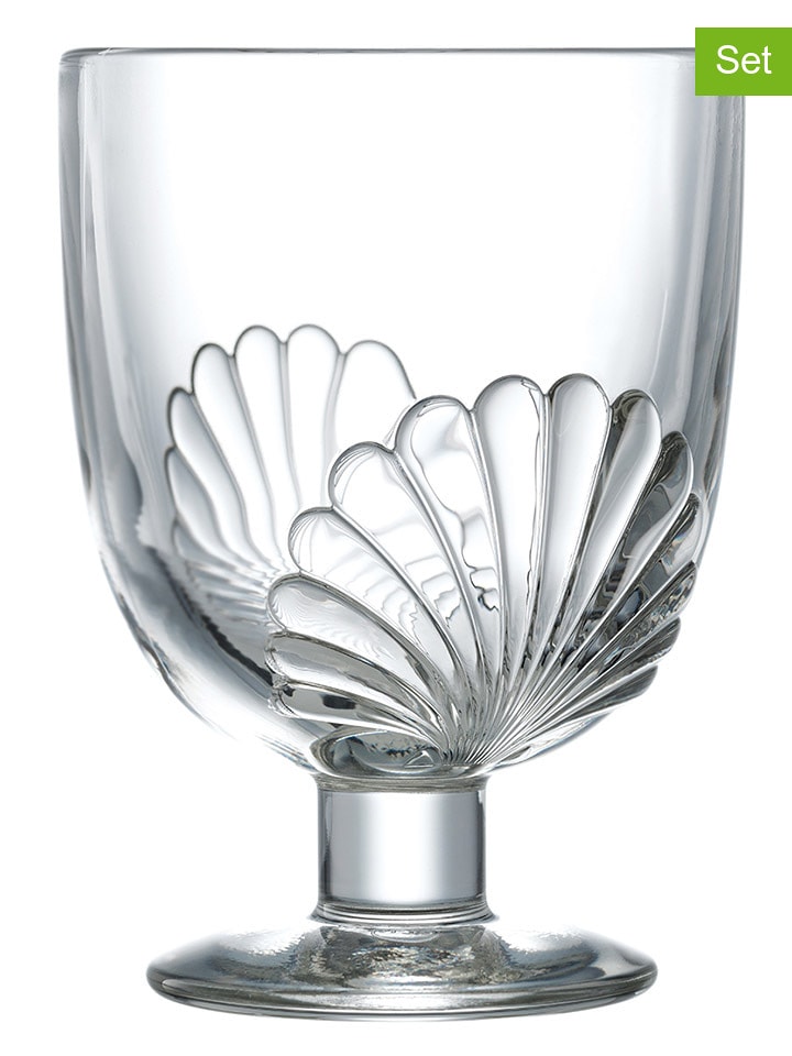 La Rochère France Kieliszki (6 szt.) "Belle-le" do wina - 290 ml rozmiar: onesize