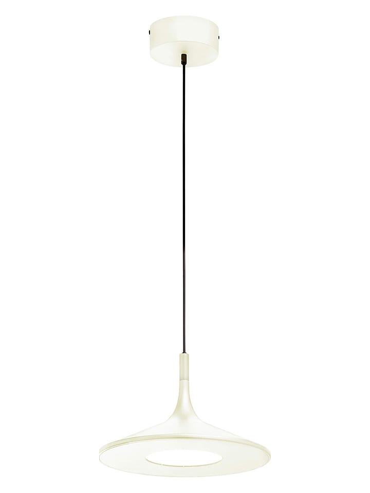 FH Lighting Lampa wisząca LED "Slim" w kolorze białym - Ø 45 cm rozmiar: onesize