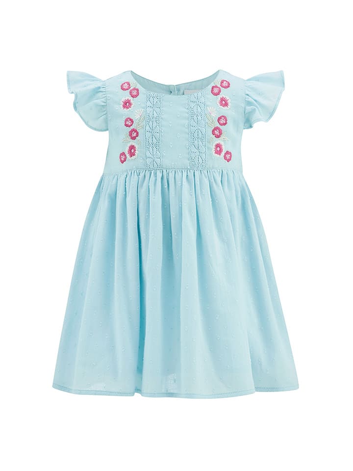 happy girls by Eisend Sukienka w kolorze błękitnym rozmiar: 116