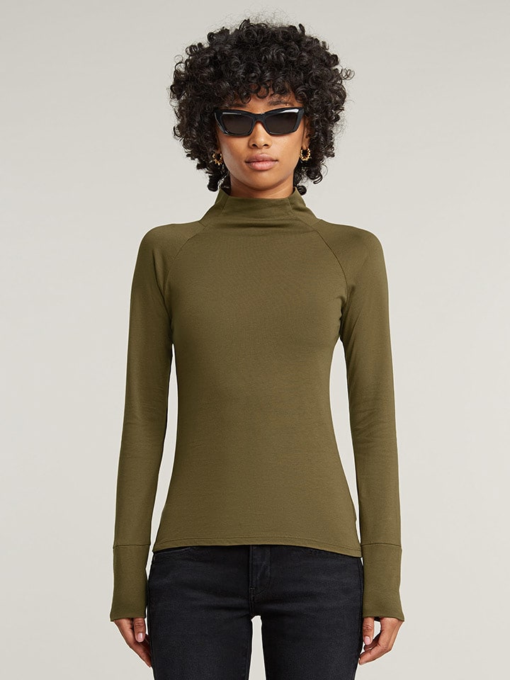 G-Star Koszulka w kolorze khaki rozmiar: XS