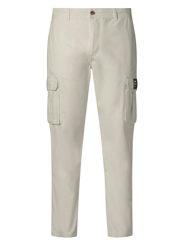 Ecoalf Bojówki w kolorze kremowym rozmiar: W33