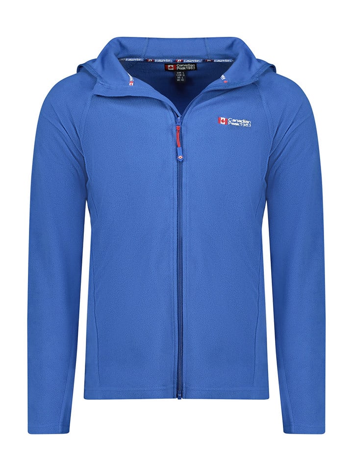 Canadian Peak Kurtka polarowa "Tugoodeak" w kolorze niebieskim rozmiar: 152