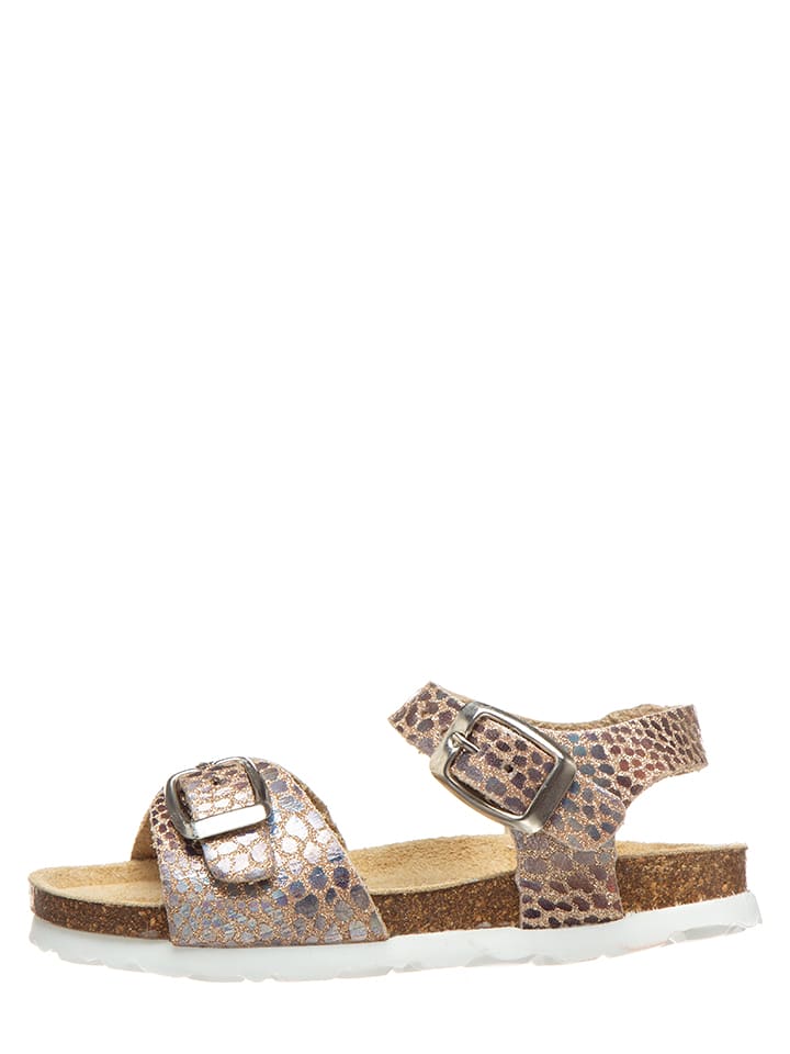 billowy Sandały w kolorze jasnoróżowym ze wzorem rozmiar: 21