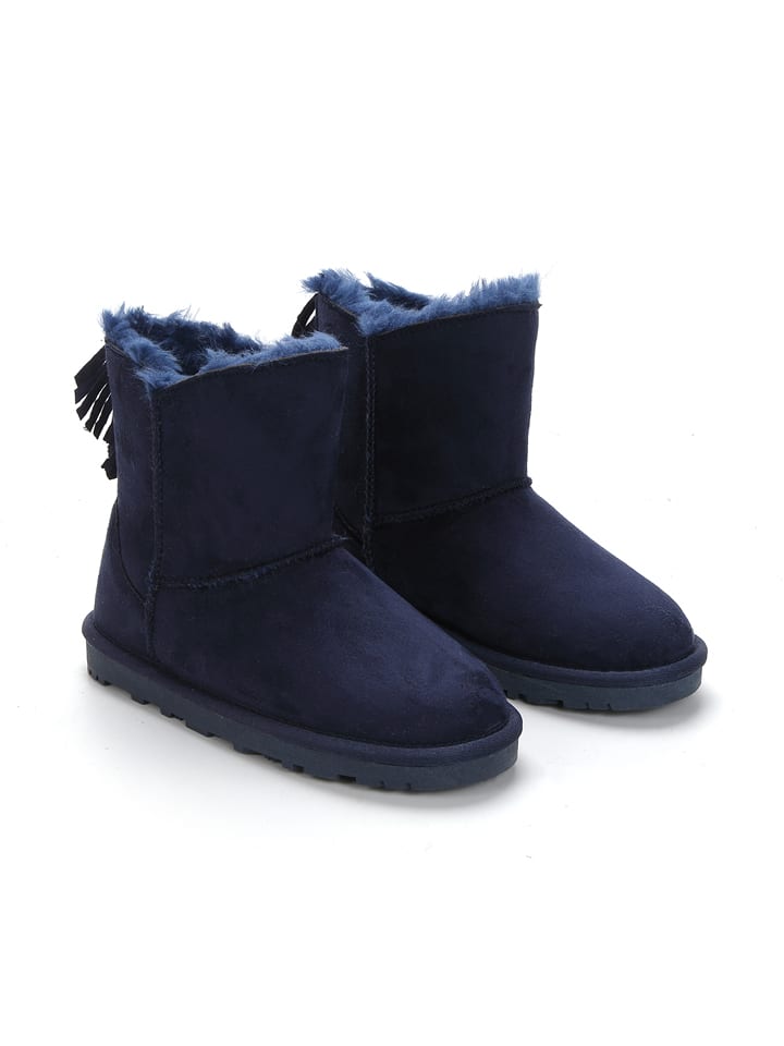 ISLAND BOOT Botki zimowe w kolorze granatowym rozmiar: 32