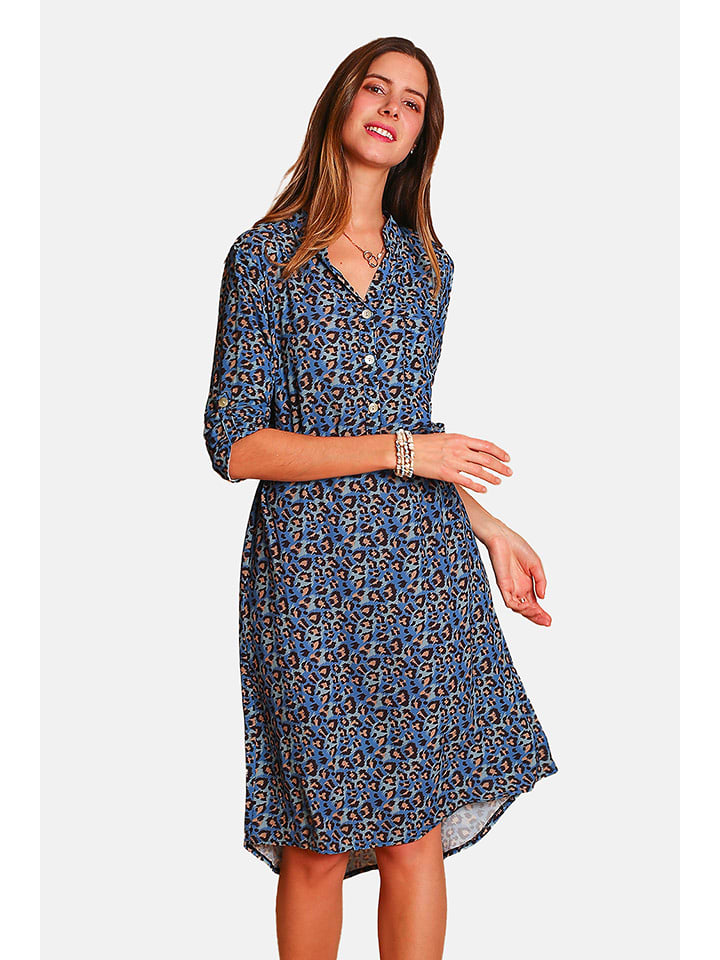 William de Faye Sukienka w kolorze niebieskim rozmiar: 36