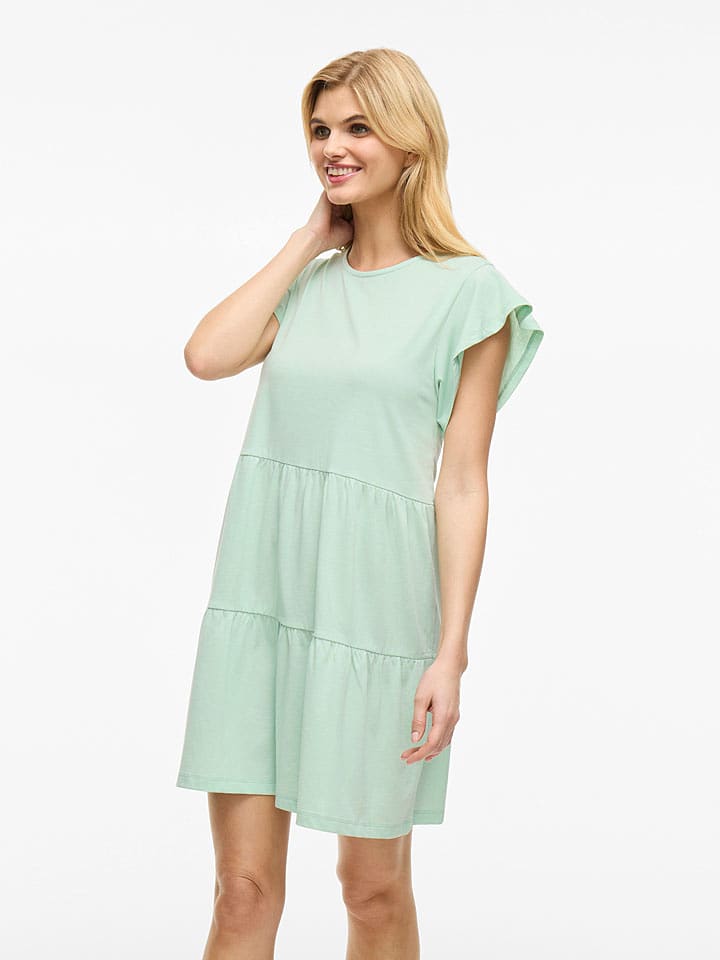 Vila Sukienka "Summer" w kolorze turkusowym rozmiar: L