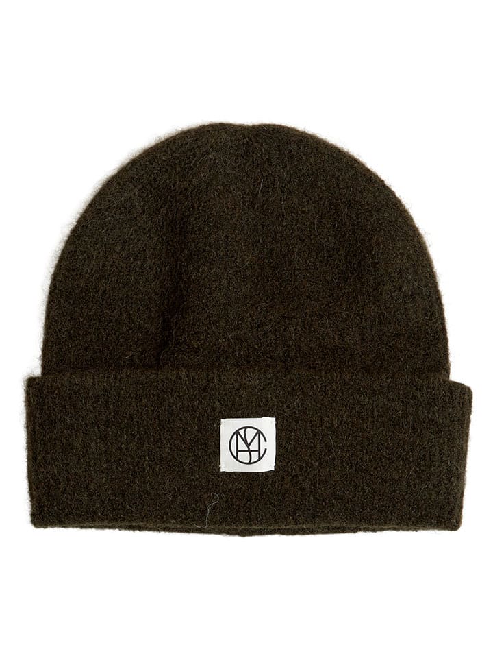 MOSS COPENHAGEN Czapka "Hope" w kolorze brązowym rozmiar: onesize