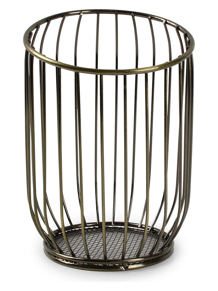 Salt and Pepper Koszyk "Loft" w kolorze czarnym - wys. 16 x Ø 12 cm rozmiar: onesize