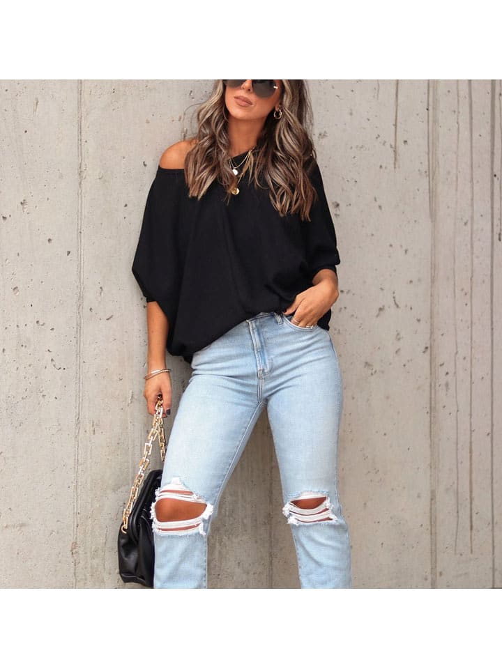 Milan Kiss Bluza w kolorze czarnym rozmiar: M